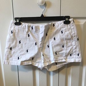 Ralph Lauren embroidered shorts